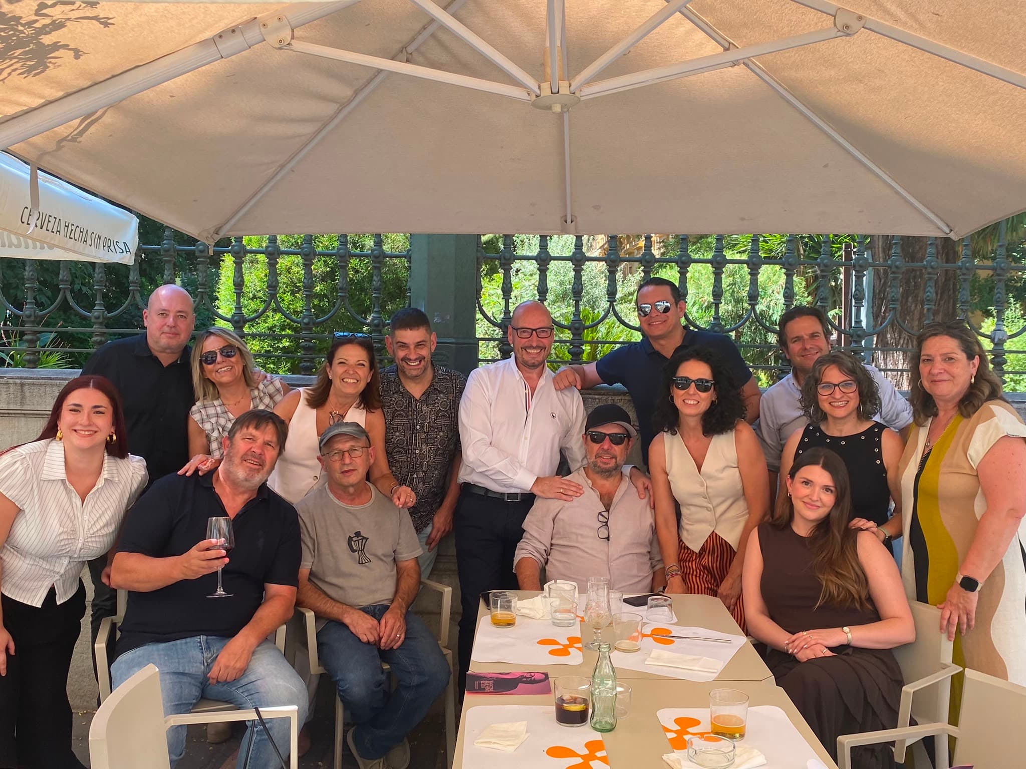 Comida tras la inauguración